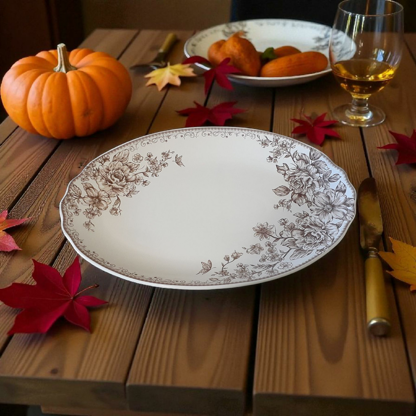 The Pioneer Woman 16 inch Stoneware Serving Platter