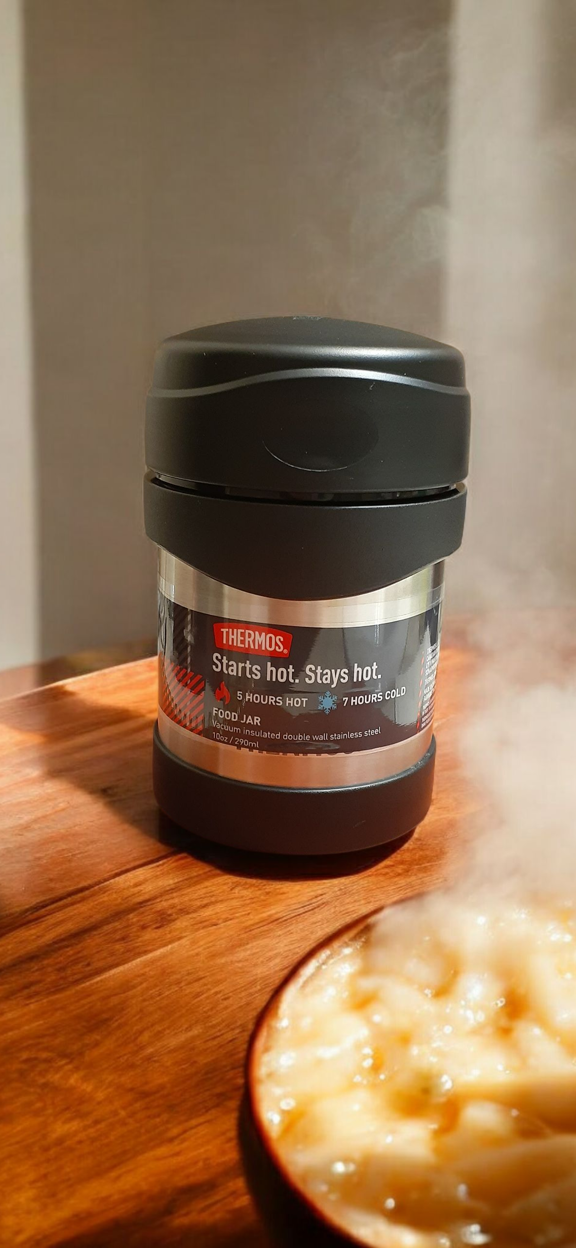 Thermos Food Container, 10 ounce Stainless Steel, Lunch Carrier