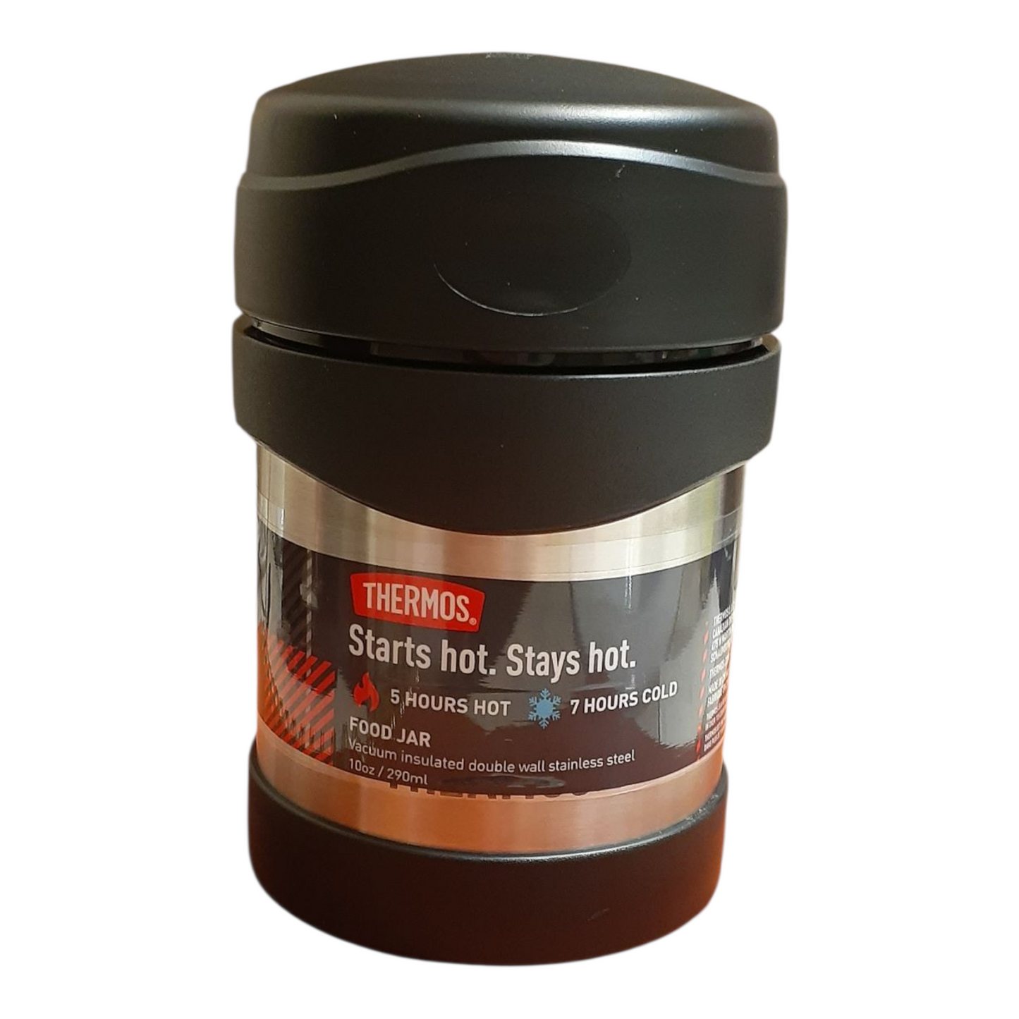 Thermos Food Container, 10 ounce Stainless Steel, Lunch Carrier